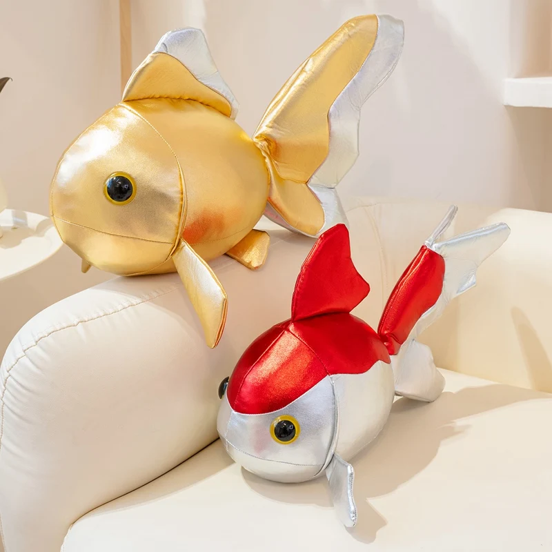 Creative Kawaii Color Goldfish Plush Toys Doll Soft Stuffed Animal Sea Fish Throw Pillow Sofa Cushion for Girls Kids Gift Decor
Creative Kawaii Color Goldfish Plush Toys Doll Soft Stuffed Animal Sea Fish Throw Pillow Sofa Cushion for Girls Kids Gift Decor