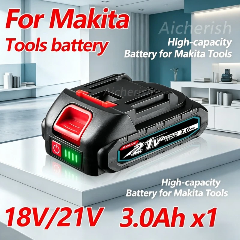 Makita 21V 9.0Ah Li-ion Smart Battery Pack 5S3P 2H Fast Charge with Overheat Protection for Power Tools And Drills Safety Certif
Makita 21V 9.0Ah Li-ion Smart Battery Pack 5S3P 2H Fast Charge with Overheat Protection for Power Tools And Drills Safety Certif