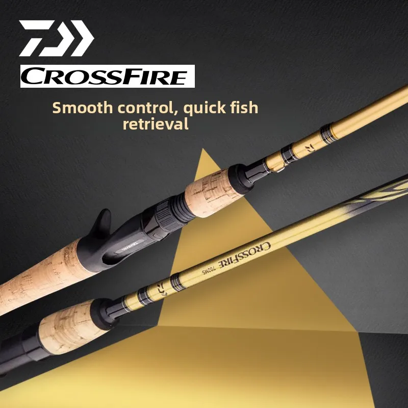 Crossfire Carbon Fiing Rod Beginner Set 2 Pieces Straight Gun Handle Soft Adjustabili for Frewater And Saltwater
Crossfire Carbon Fiing Rod Beginner Set 2 Pieces Straight Gun Handle Soft Adjustabili for Frewater And Saltwater