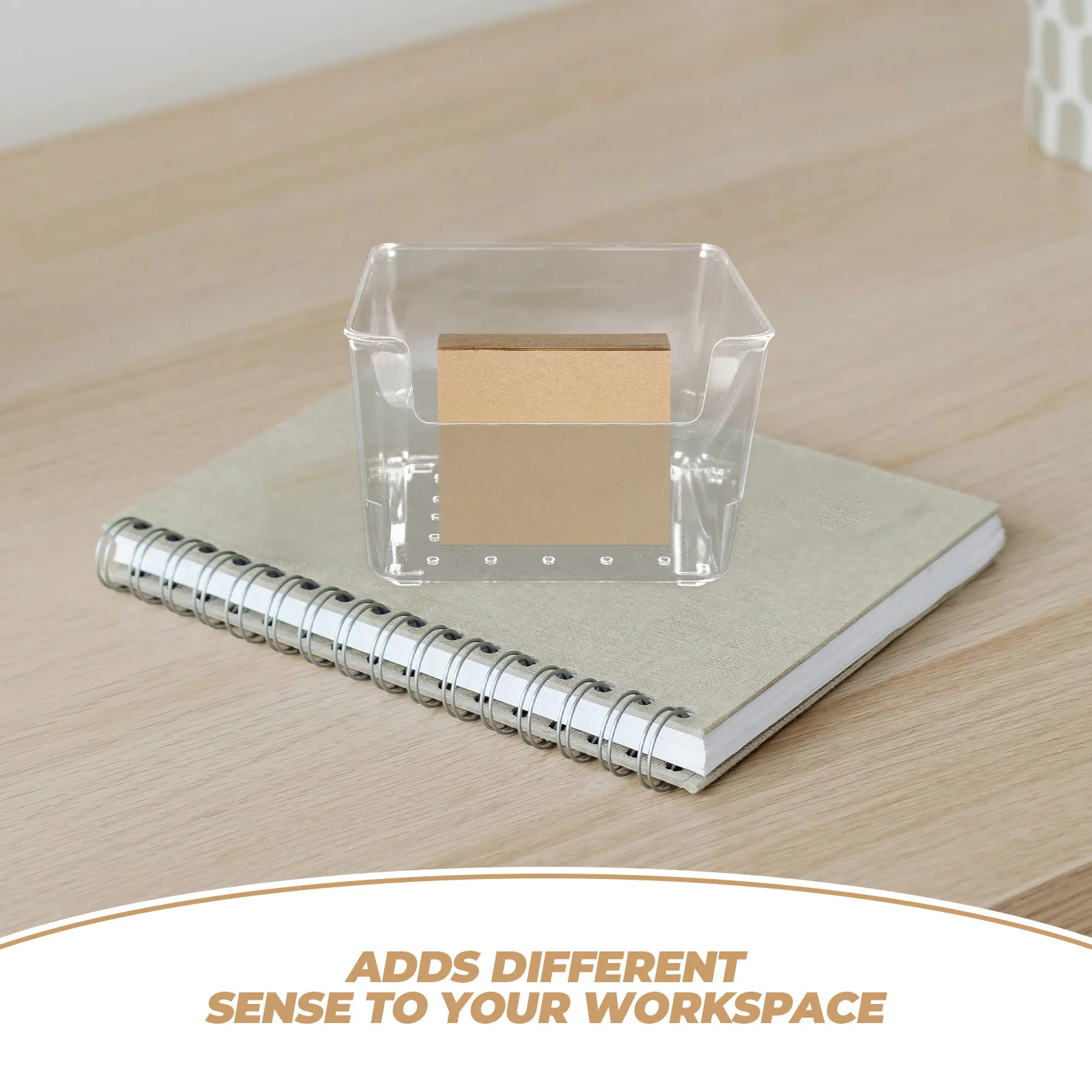 Clear Plastic Memo Holder Desktop Notepad Organizer Box Smooth Edges Office Memo Pads Container Notepad Holder
Clear Plastic Memo Holder Desktop Notepad Organizer Box Smooth Edges Office Memo Pads Container Notepad Holder