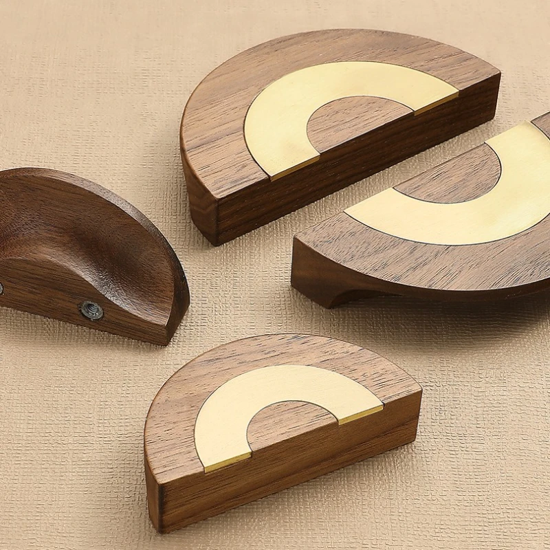 Half round solid wood cabinet door handle, vintage cabinet, wardrobe drawer, shoe cabinet, wooden furniture door handle
Half round solid wood cabinet door handle, vintage cabinet, wardrobe drawer, shoe cabinet, wooden furniture door handle