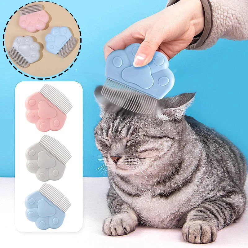 Pet Hair Removal Dog Brush Cat Comb Animal Grooming Tools Dog Accessories Cat Supplies Stainless Steel Beauty Massage Comb
Pet Hair Removal Dog Brush Cat Comb Animal Grooming Tools Dog Accessories Cat Supplies Stainless Steel Beauty Massage Comb