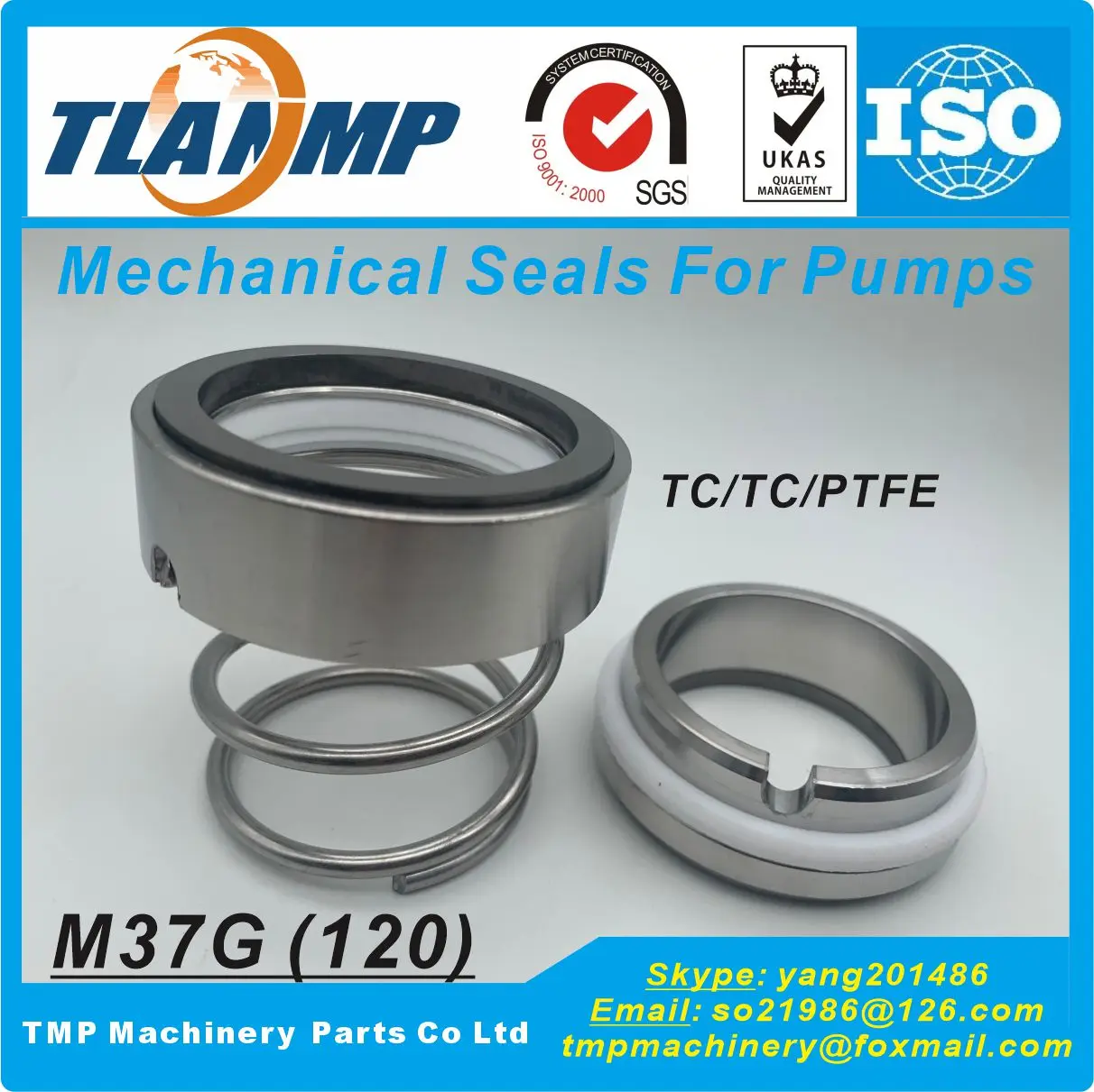 M37G-85 , M37G/85-G9 TLAANMP Mechanical Seals for Shaft Size 85mm Pumps 120-85mm
M37G-85 , M37G/85-G9 TLAANMP Mechanical Seals for Shaft Size 85mm Pumps 120-85mm