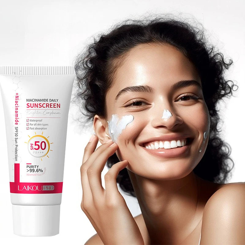 LAIKOU Niacinamide Daytime sunscreen 50g Hydrating Moisturizing Isolation Lasting Sunscreen Waterproof Sweatproof Skincare
LAIKOU Niacinamide Daytime sunscreen 50g Hydrating Moisturizing Isolation Lasting Sunscreen Waterproof Sweatproof Skincare