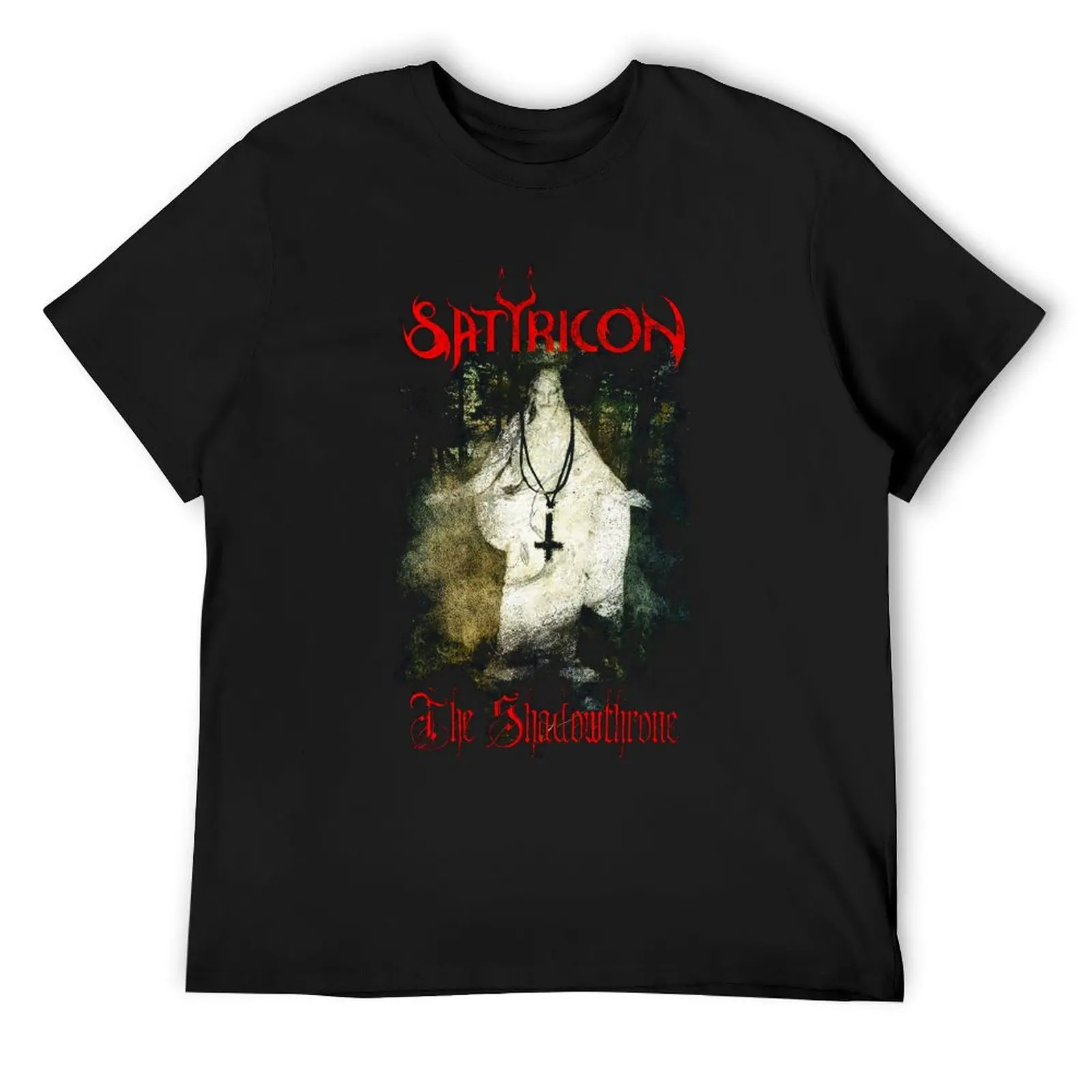 The Shadowthrone by Satyricon - Classic Old School Norwegian Black Metal T-Shirt oversized graphic tee Men's t shirts
The Shadowthrone by Satyricon - Classic Old School Norwegian Black Metal T-Shirt oversized graphic tee Men's t shirts