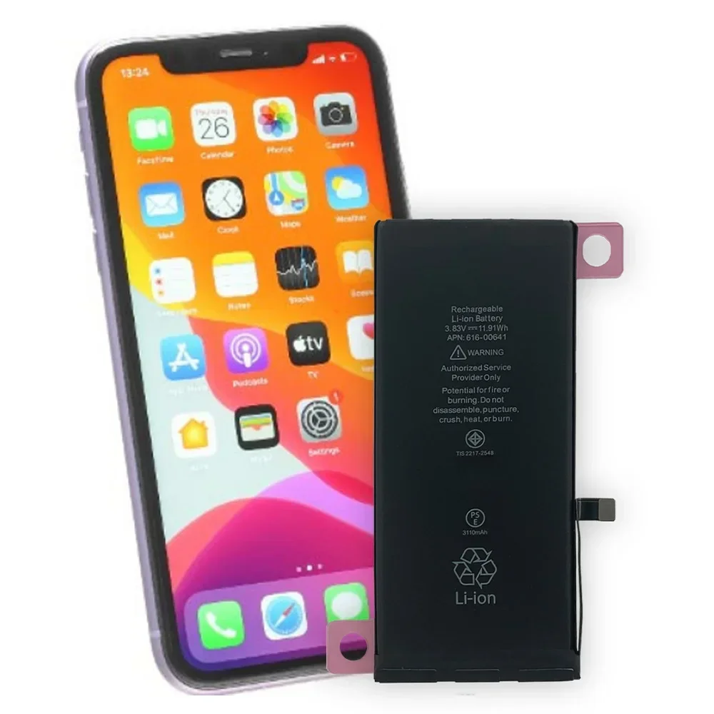 High Quality Replacement Battery For IPhone 11 Mobile Phone A2221 A2111 A2223 3110mAh Internal Li-ion Batteries
High Quality Replacement Battery For IPhone 11 Mobile Phone A2221 A2111 A2223 3110mAh Internal Li-ion Batteries