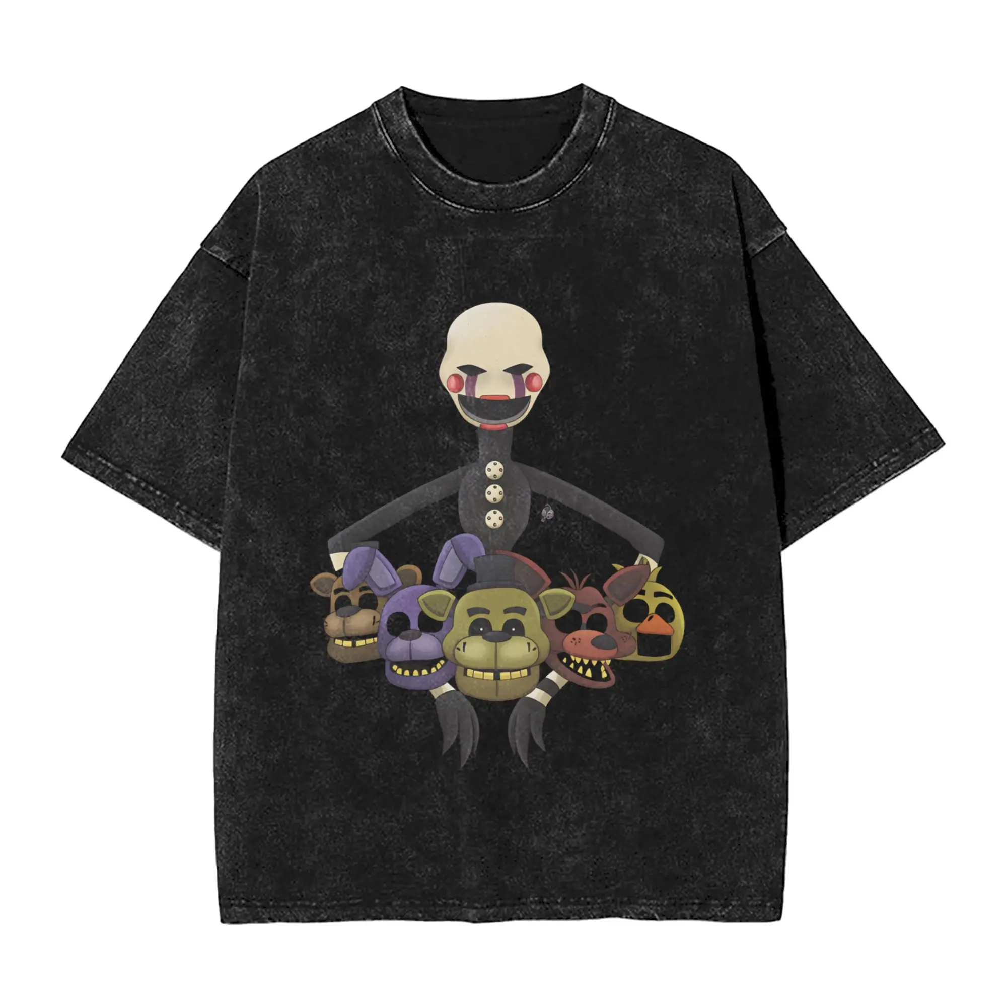 FNAF At Freddys T Shirt for Men Pure Cotton Vintage T-Shirt O Neck Tees Short Sleeve Clothes Classic
FNAF At Freddys T Shirt for Men Pure Cotton Vintage T-Shirt O Neck Tees Short Sleeve Clothes Classic