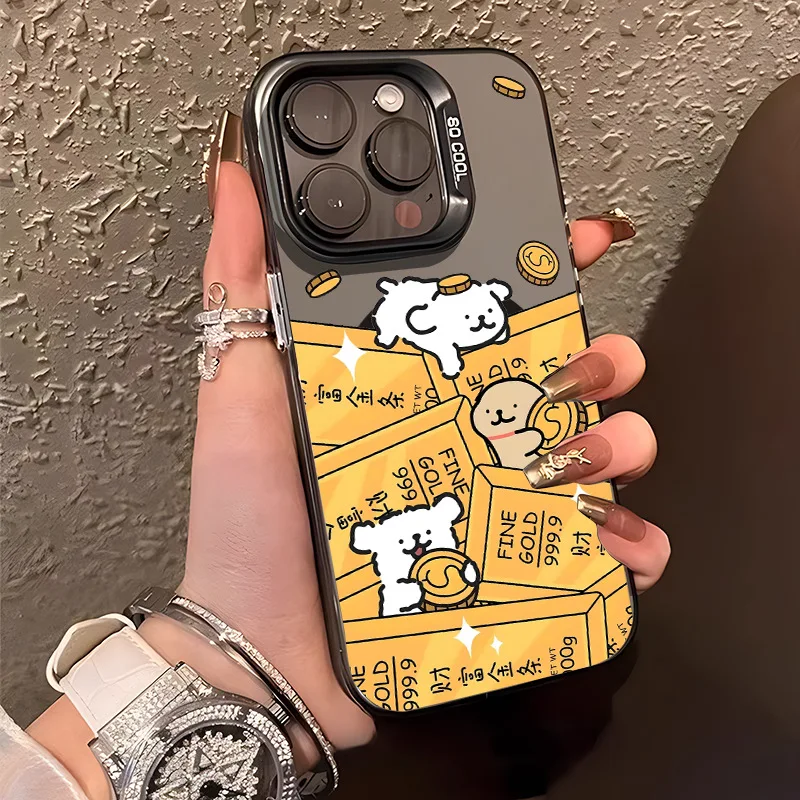 Cartoon Gold Coin Dog Magnetic Case For iPhone 17 Pro Max 16 Pro Max 15 14 Plus Shockproof Protective Cover
Cartoon Gold Coin Dog Magnetic Case For iPhone 17 Pro Max 16 Pro Max 15 14 Plus Shockproof Protective Cover