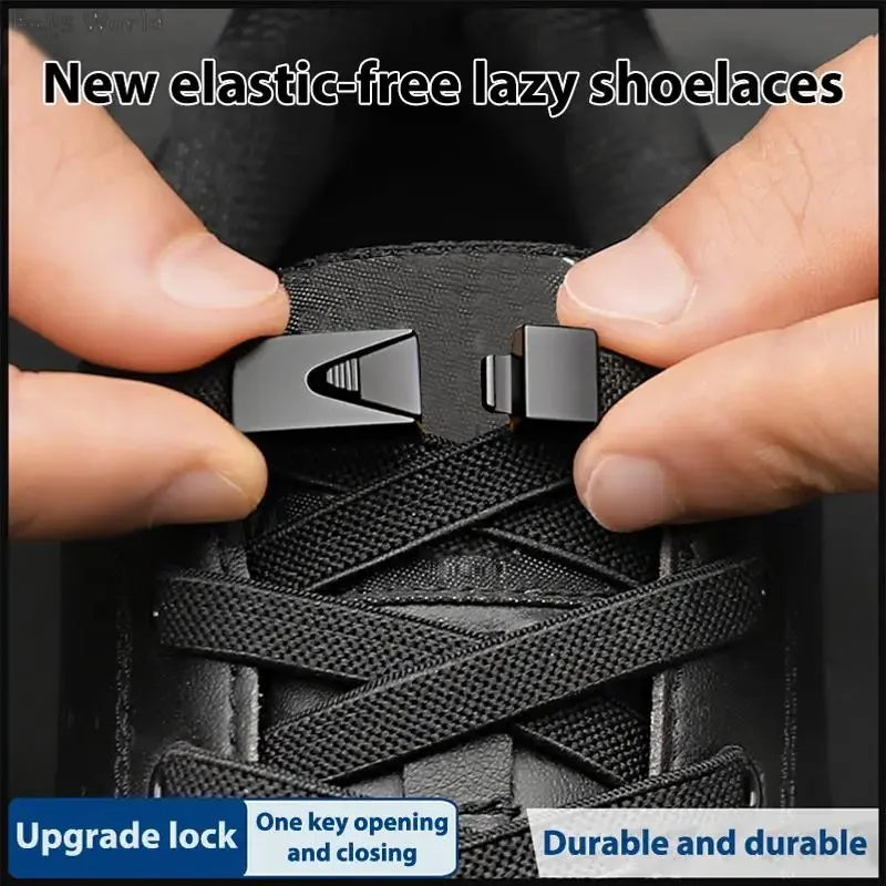 1Pair Elastic Press Lock Shoelaces Without Ties Flat Elastic Laces Sneakers No Tie Shoe Laces For Shoes Accessories
1Pair Elastic Press Lock Shoelaces Without Ties Flat Elastic Laces Sneakers No Tie Shoe Laces For Shoes Accessories