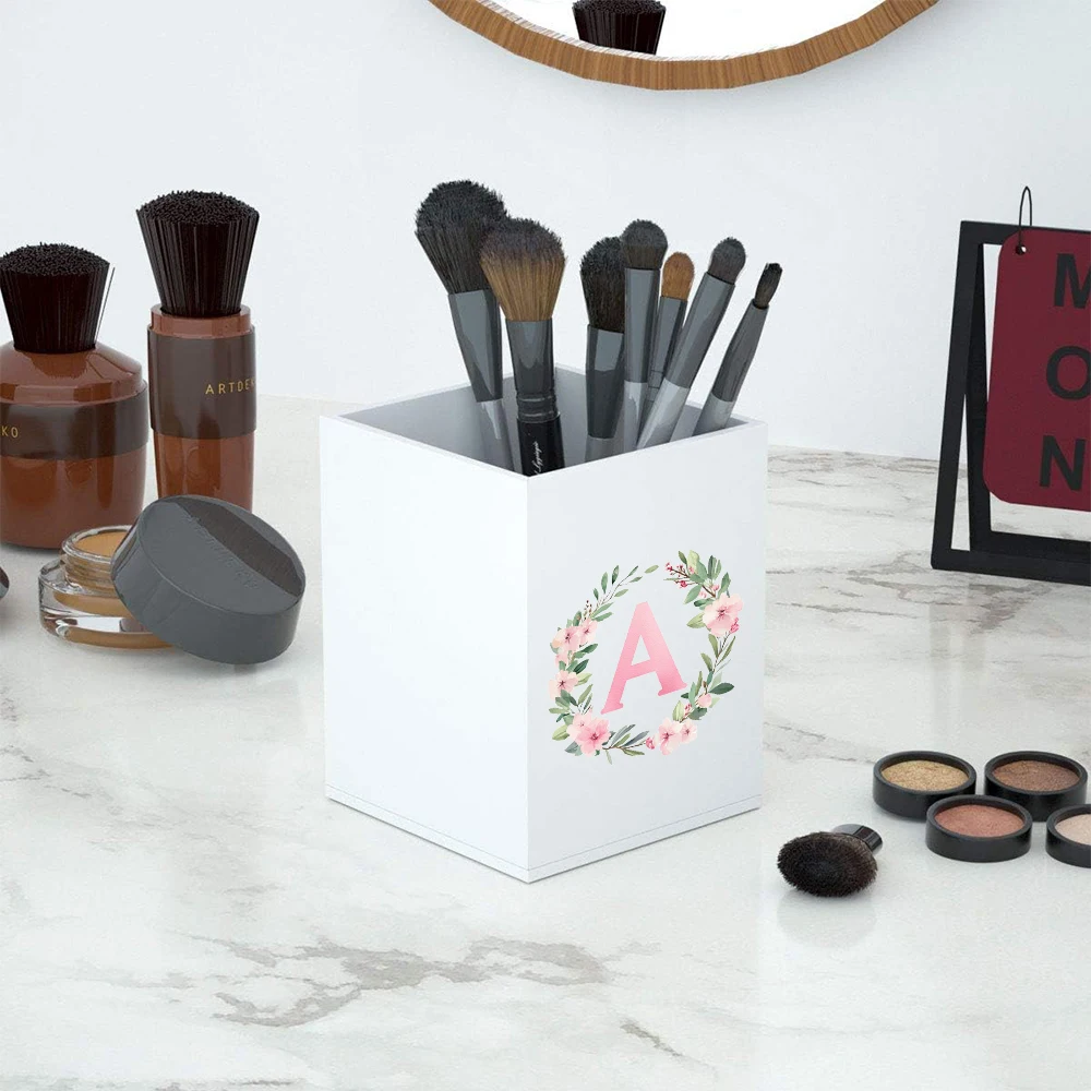 Portable Acrylic Pen Holder Stationery Storage Case Makeup Brush Organizer Desktop Accessories For School Office Wreath Pattern
Portable Acrylic Pen Holder Stationery Storage Case Makeup Brush Organizer Desktop Accessories For School Office Wreath Pattern