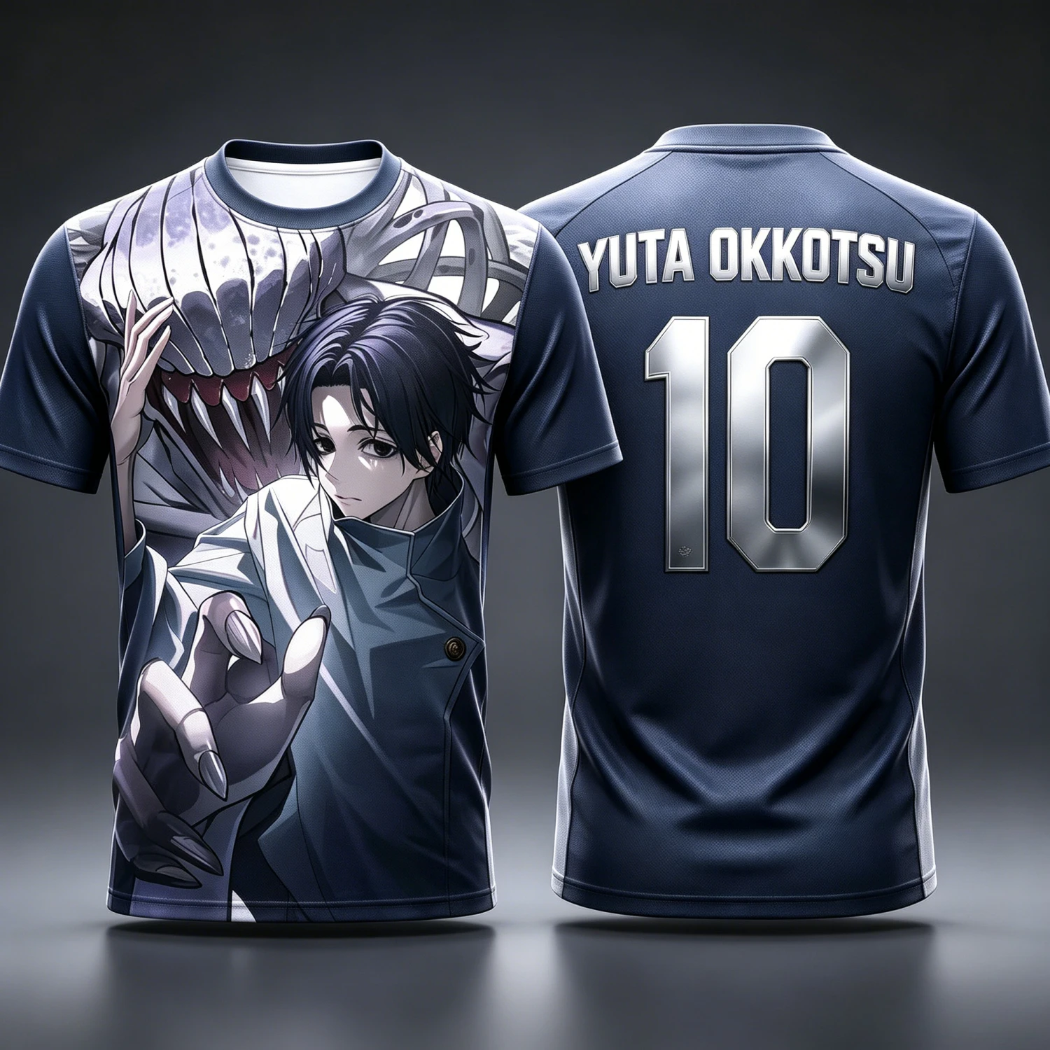 2026 Summer Jujutsu Kaisen Retro Cosplay T-shirt Men's 3D Printed Jiu Jitsu Short-sleeved Family Unisex Children's Sports Shirt
2026 Summer Jujutsu Kaisen Retro Cosplay T-shirt Men's 3D Printed Jiu Jitsu Short-sleeved Family Unisex Children's Sports Shirt