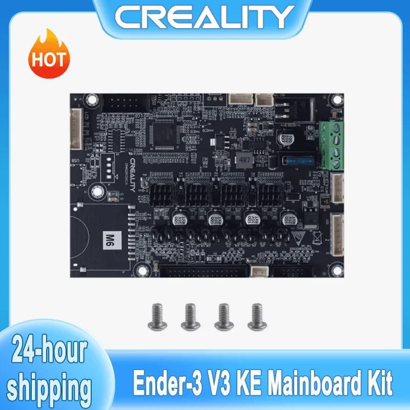 Creality Ender-3 V3 KE Mainboard Kit CR4NS200320C14 32 Bit MS35774 GD32F303RET6 Motherboard For Ender 3 V3 KE 3D Printer
Creality Ender-3 V3 KE Mainboard Kit CR4NS200320C14 32 Bit MS35774 GD32F303RET6 Motherboard For Ender 3 V3 KE 3D Printer