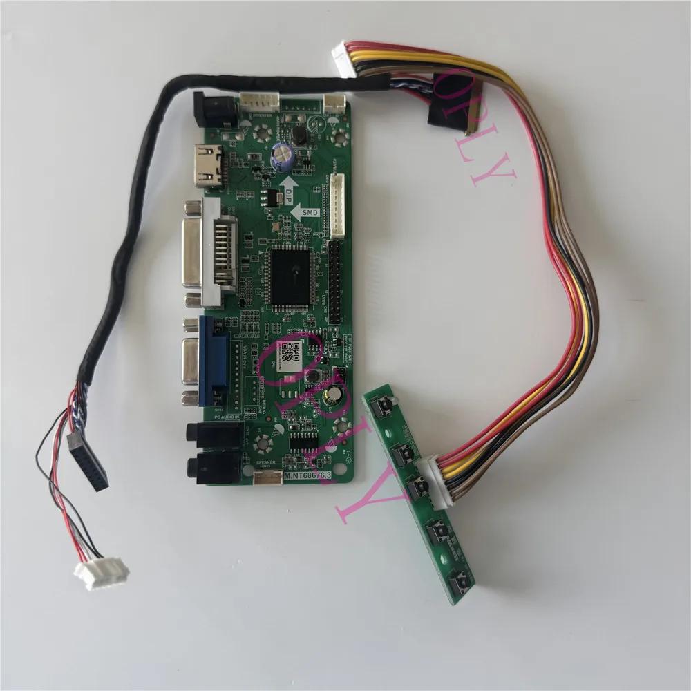 Controller board HDMI-compatible DVI VGA for HB140WX1-100 HB140WX1-200 HB140WX1-300 HB140WX1-101/400/500/503/600 1366X768 LED
Controller board HDMI-compatible DVI VGA for HB140WX1-100 HB140WX1-200 HB140WX1-300 HB140WX1-101/400/500/503/600 1366X768 LED