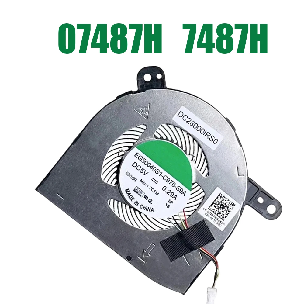 For DELL For Latitude 5290 2-in-1 / 5280 2-in-1 / 5285 2-in-1 07487H 7487H DFS1503058R0T FJ30 EG50040S1-C970-S9A CPU Fan
For DELL For Latitude 5290 2-in-1 / 5280 2-in-1 / 5285 2-in-1 07487H 7487H DFS1503058R0T FJ30 EG50040S1-C970-S9A CPU Fan