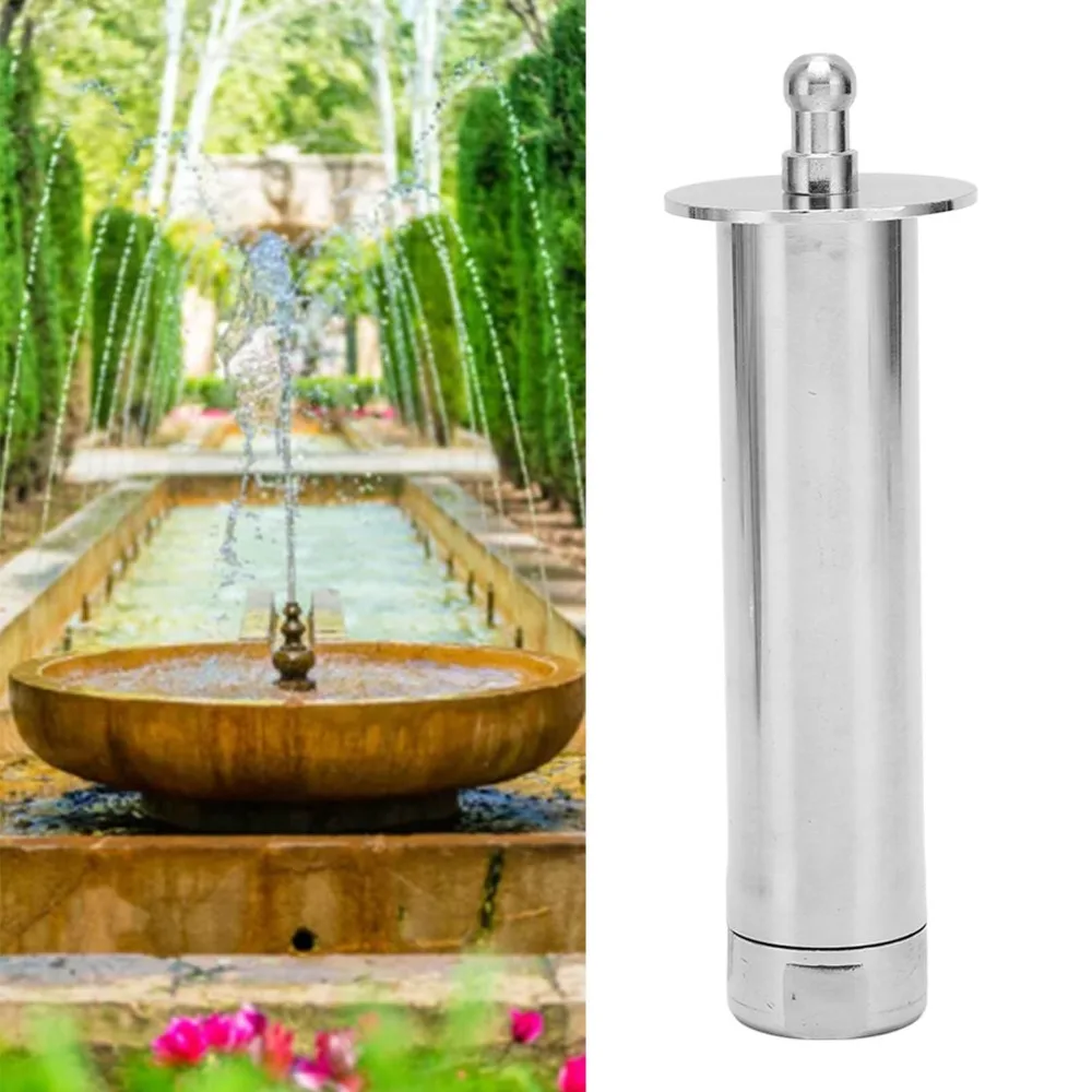 Stainless Steel Fountain Nozzle G3/4 Female Thread Easy To Install Water Fountain Spray Head Silver Pond Sprinkler
Stainless Steel Fountain Nozzle G3/4 Female Thread Easy To Install Water Fountain Spray Head Silver Pond Sprinkler