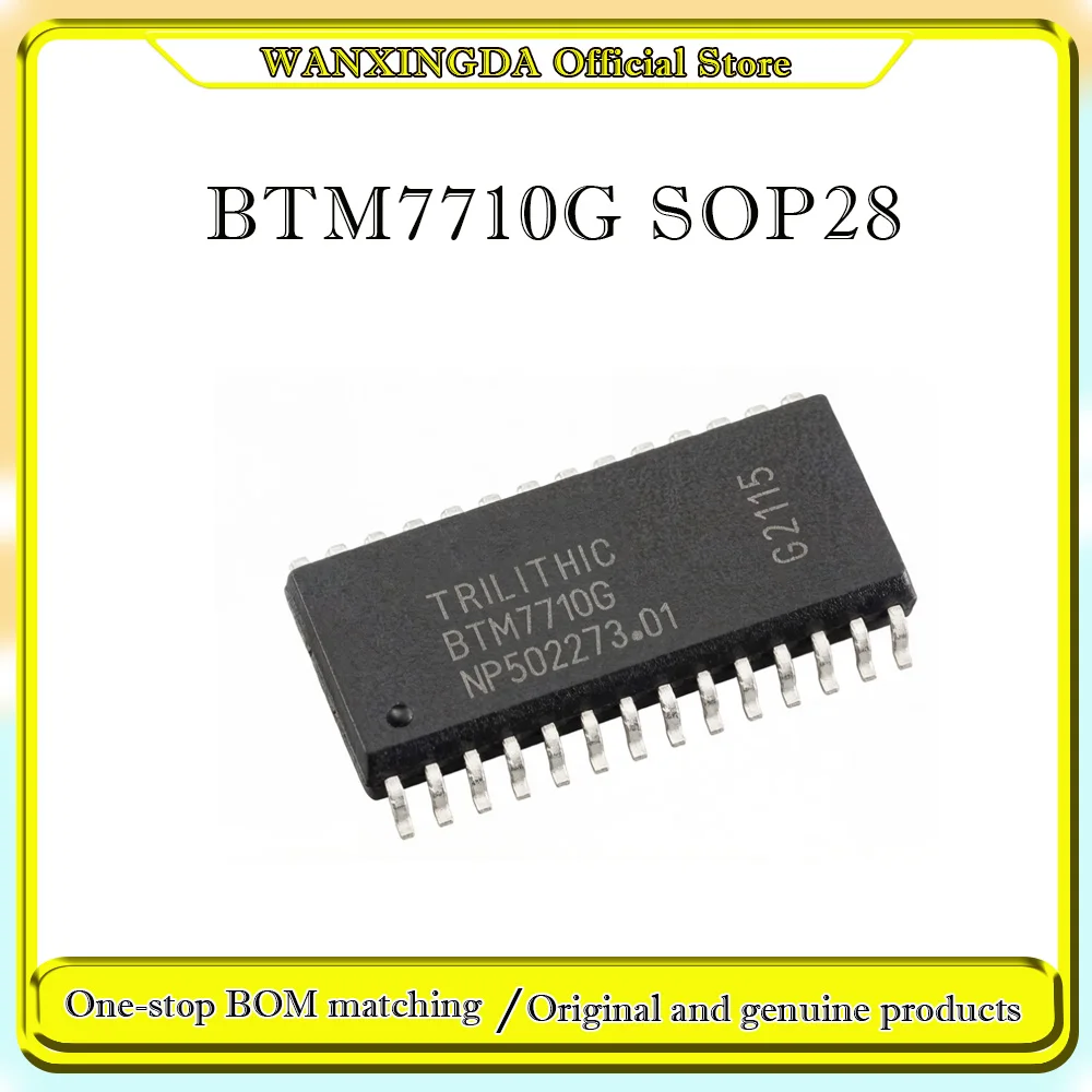 BTM7710 BTM7710G SOP28 Bridge drive internal switch Plastic phone case
BTM7710 BTM7710G SOP28 Bridge drive internal switch Plastic phone case