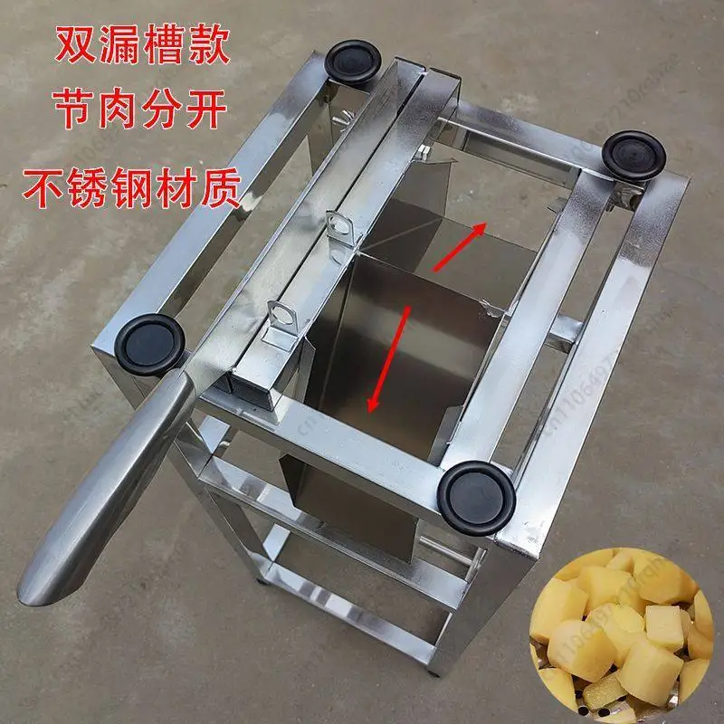 Sugarcane Cutting Machine Stainless Steel Sugarcane Guillotine Cutter Sugarcane Paring Knife
Sugarcane Cutting Machine Stainless Steel Sugarcane Guillotine Cutter Sugarcane Paring Knife