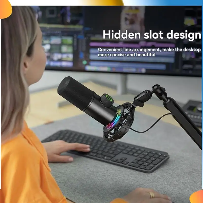 B48A Suspension Arm 360° Rotatable Microphone Boom Arm Microphone Stand Withincreasing Pole
B48A Suspension Arm 360° Rotatable Microphone Boom Arm Microphone Stand Withincreasing Pole