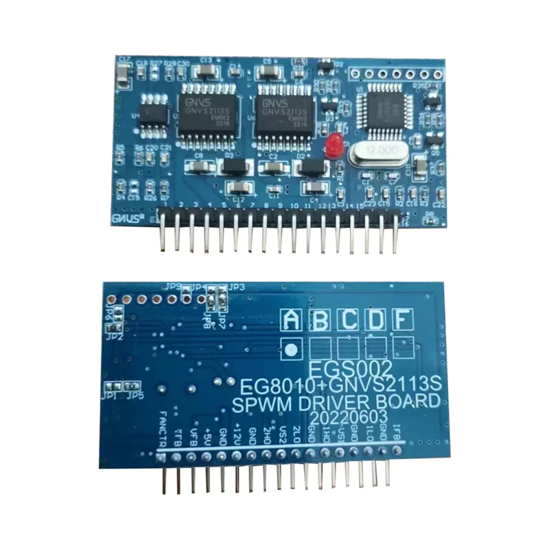L72A-Driver Module Inverter Module Pure Sine Wave Inverter Driver Board EGS002 "EG8010+IR2110"
L72A-Driver Module Inverter Module Pure Sine Wave Inverter Driver Board EGS002 "EG8010+IR2110"