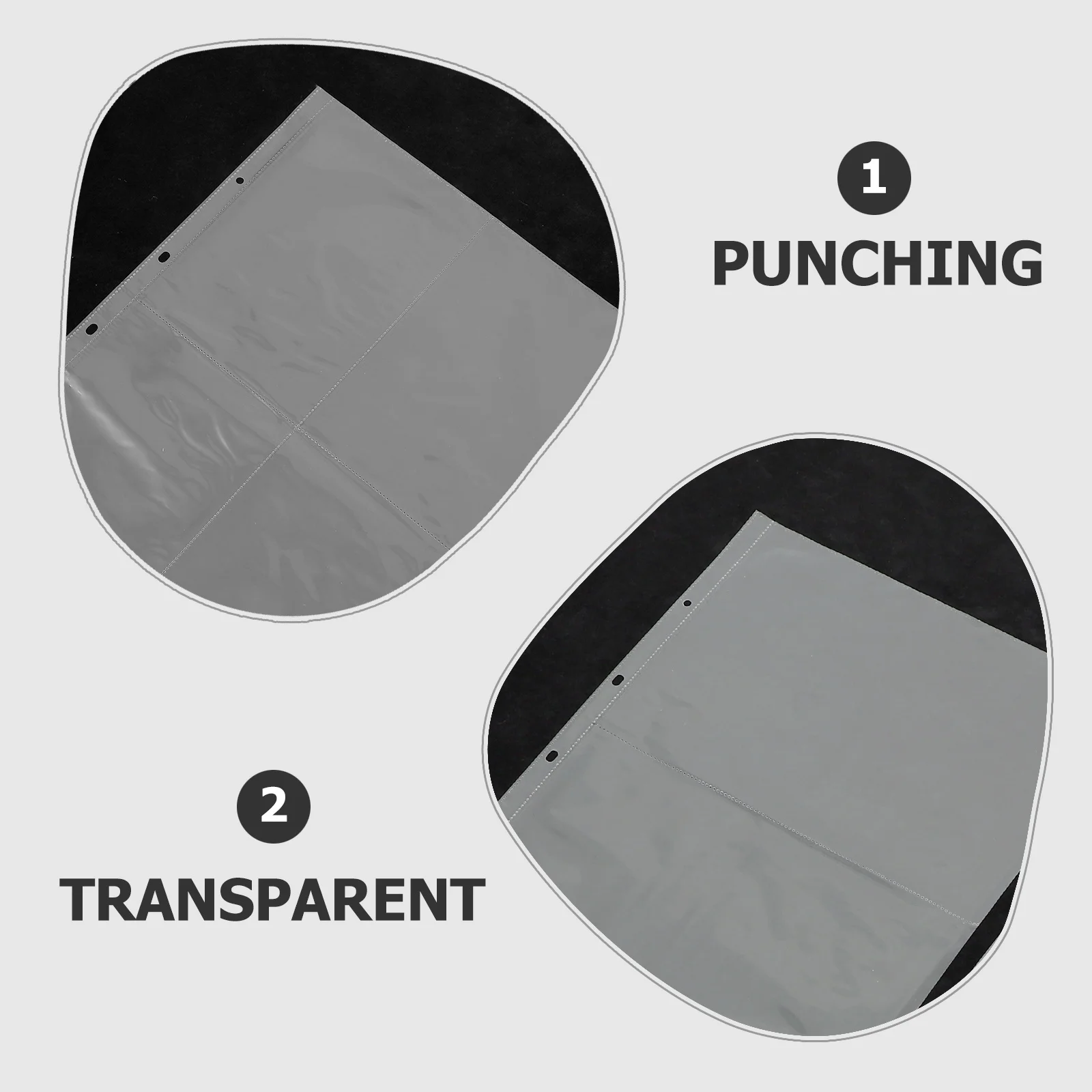 40pcs File Folder Inserts Transparent Sheet Protectors For Documents Storage Dustproof Clear Plastic Sleeves Loose Leaf Binder
40pcs File Folder Inserts Transparent Sheet Protectors For Documents Storage Dustproof Clear Plastic Sleeves Loose Leaf Binder