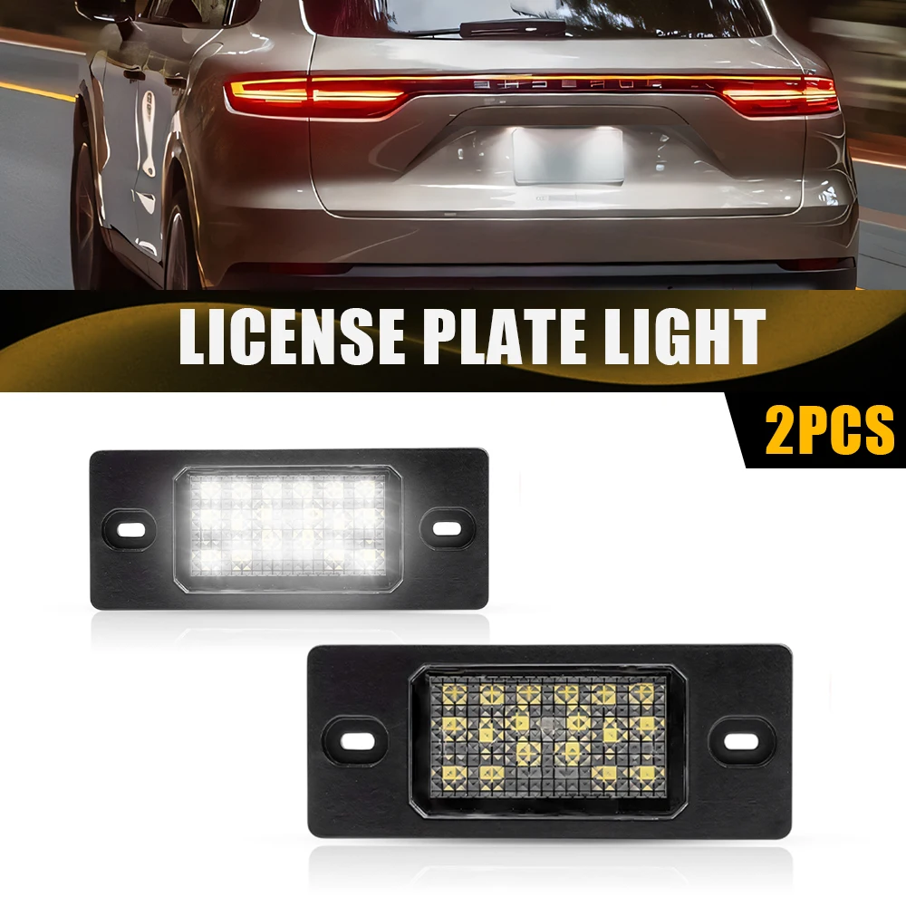 2 шт. белые светодиодные фонари номерного знака для Porsche Cayenne 955/957 VW Touareg Golf SMD5050 высокая яркость OEM 95563162002
2 шт. белые светодиодные фонари номерного знака для Porsche Cayenne 955/957 VW Touareg Golf SMD5050 высокая яркость OEM 95563162002