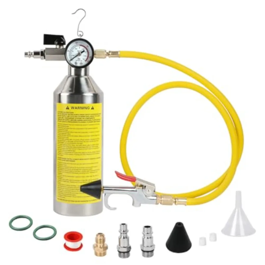 AC Flush Kit Pressure RegulatingandRelief Valve AC Cleaner Real-time Monitoring Pressure Gauge AC Cleaning Kit with Spray Head
AC Flush Kit Pressure RegulatingandRelief Valve AC Cleaner Real-time Monitoring Pressure Gauge AC Cleaning Kit with Spray Head