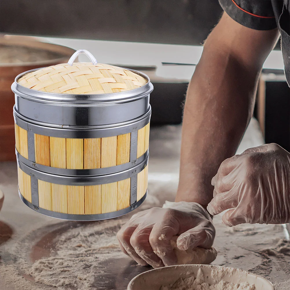 Long Bao Steamer Food Steamers Vegetable Bamboo for Cooking Mini Basket Baskets Bun Pot Dumplings
Long Bao Steamer Food Steamers Vegetable Bamboo for Cooking Mini Basket Baskets Bun Pot Dumplings