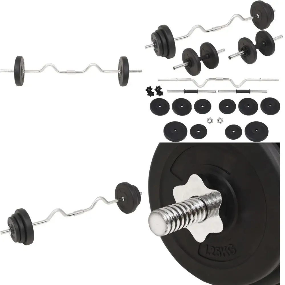 Dumbbell Set 30kg (Pair, 31KG Total)
Dumbbell Set 30kg (Pair, 31KG Total)
