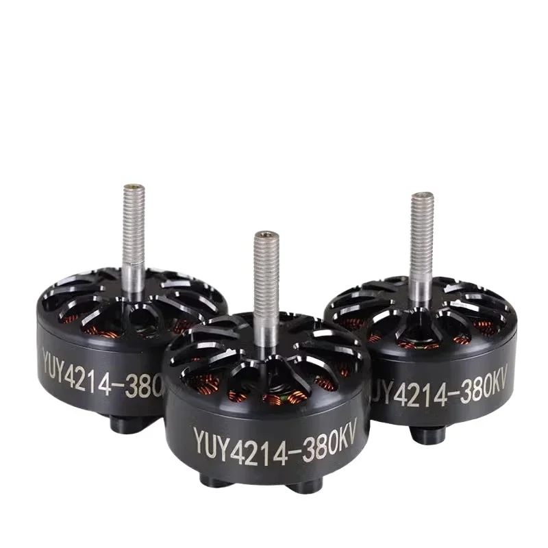 YUY4214 380KV 5-8S FPV Drone Brushless Motor for Long Range Aerial Photography 13 Inch Propeller RC Model Aircraft 
YUY4214 380KV 5-8S FPV Drone Brushless Motor for Long Range Aerial Photography 13 Inch Propeller RC Model Aircraft