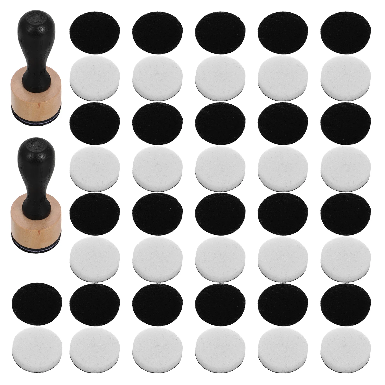2 Pcs Handheld Ink Pad Tool Blending Drawing Sponge Stamp Artist Mini Pads Wooden for Stamping
2 Pcs Handheld Ink Pad Tool Blending Drawing Sponge Stamp Artist Mini Pads Wooden for Stamping