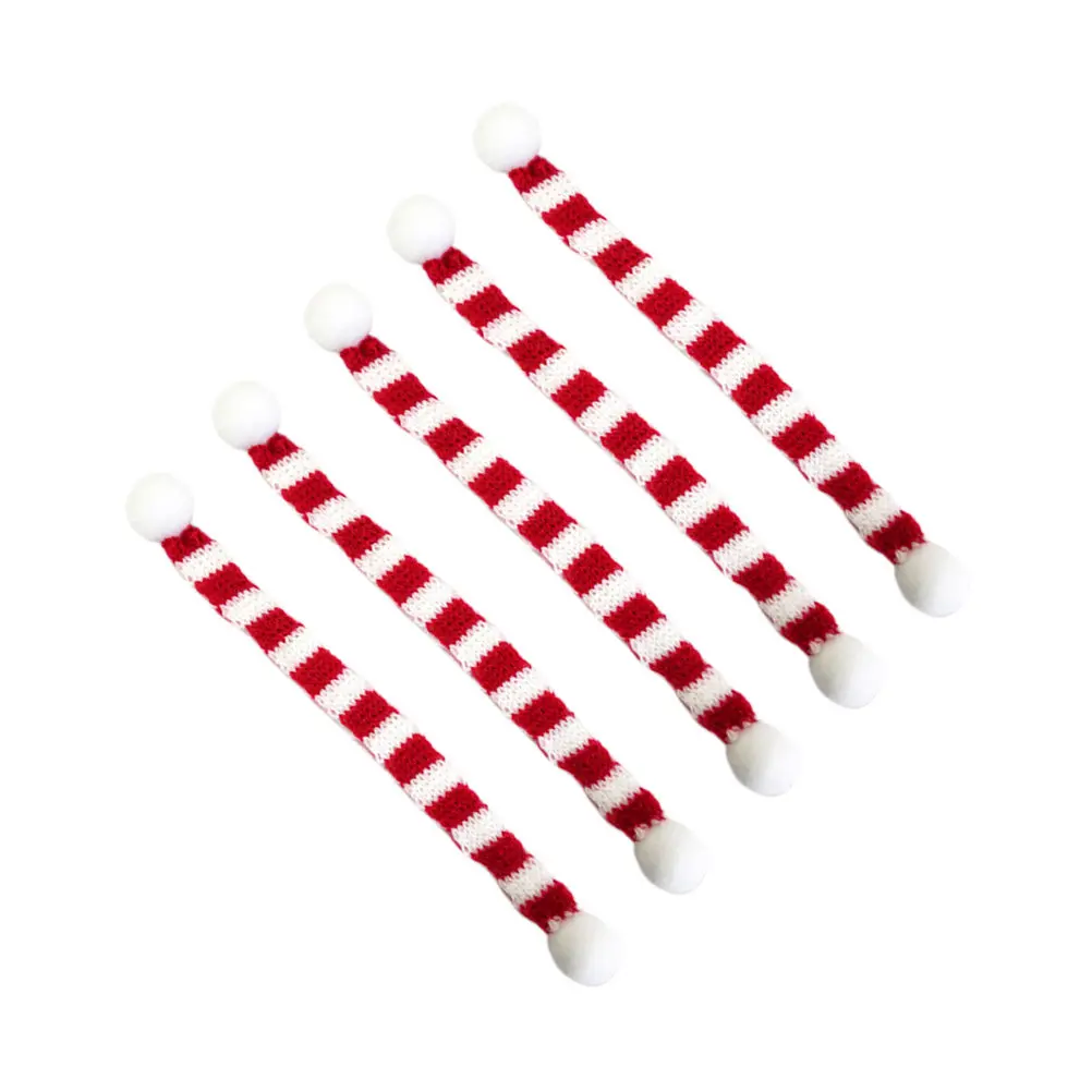 5Pcs Knitted Striped Scarf Christmas Red White Winter Warm Outdoor Knit Scarf Decoration Gift Christmas Decorations
5Pcs Knitted Striped Scarf Christmas Red White Winter Warm Outdoor Knit Scarf Decoration Gift Christmas Decorations