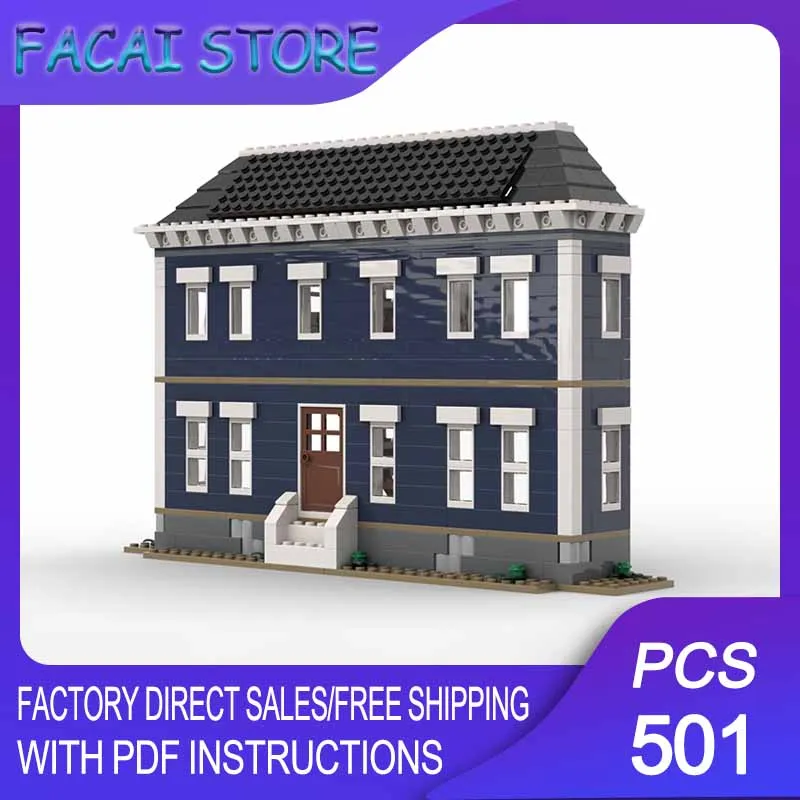 Modular City Building Model Moc Building Bricks Modular House Fence Technology Blocks Christmas DIY Toy Construction Gifts
Modular City Building Model Moc Building Bricks Modular House Fence Technology Blocks Christmas DIY Toy Construction Gifts