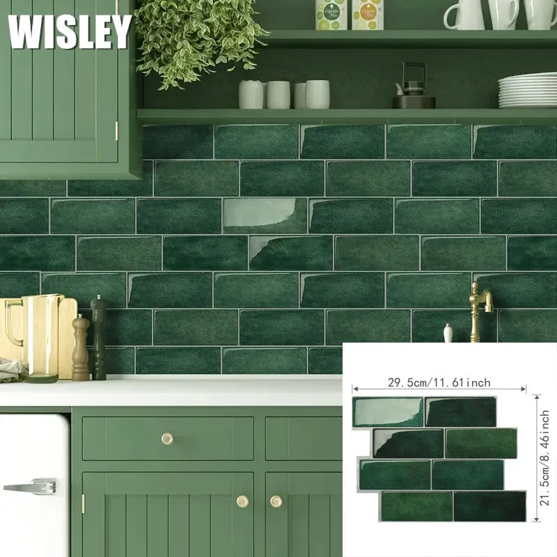 Waterproof Peel and Stick Kitchen Backsplash Tile Self Adhesive Wall Tile Sticker for Kitchen Island Bathroom Laundry Room Decor
Waterproof Peel and Stick Kitchen Backsplash Tile Self Adhesive Wall Tile Sticker for Kitchen Island Bathroom Laundry Room Decor
