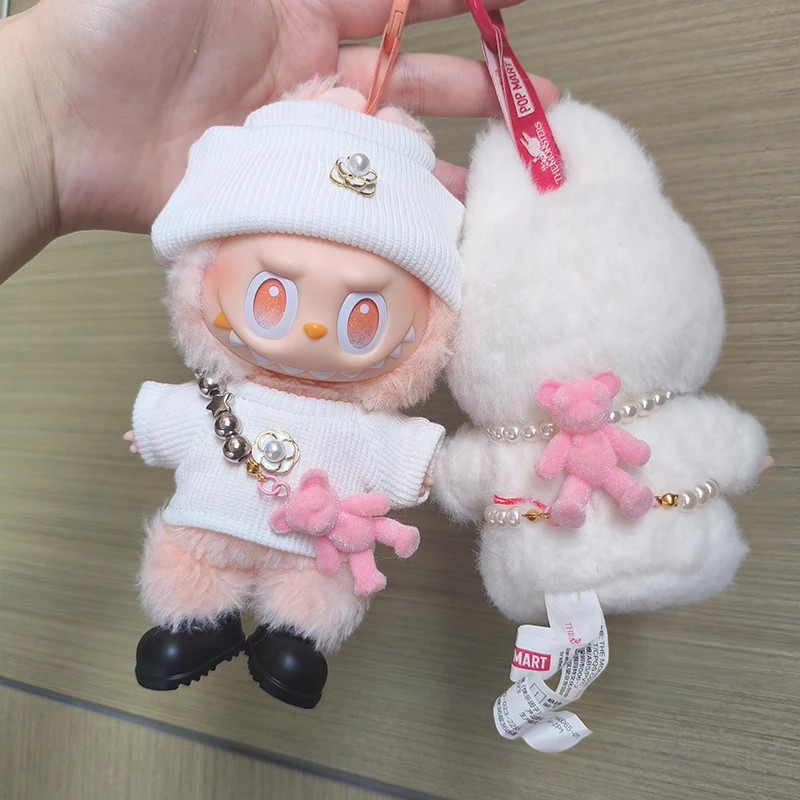 Для/ткани Labubu индивидуальный рюкзак с медведем и жемчугом Labubu сумка через плечо модное металлическое ожерелье милые аксессуары для одежды
Для/ткани Labubu индивидуальный рюкзак с медведем и жемчугом Labubu сумка через плечо модное металлическое ожерелье милые аксессуары для одежды