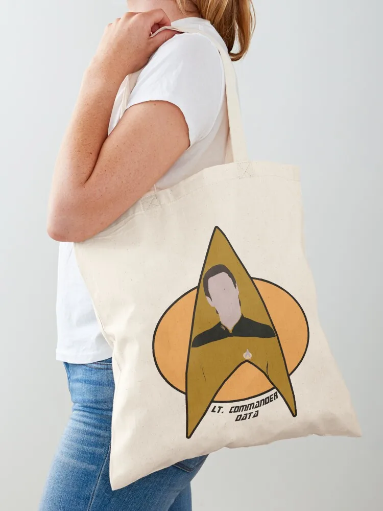 Lt. Commander Data Tote Bag Shopper tote bags men bag luxury women tote bags aesthetic
Lt. Commander Data Tote Bag Shopper tote bags men bag luxury women tote bags aesthetic