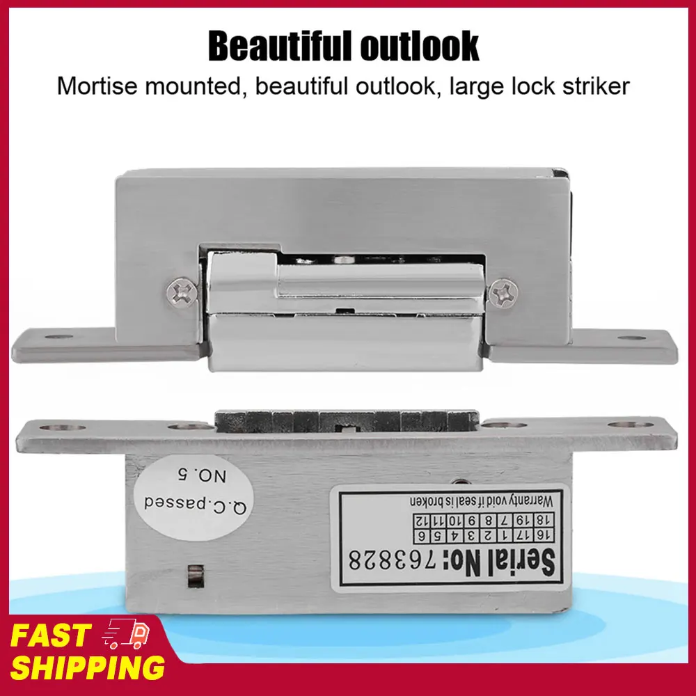 Adjustable Narrow Type Electric Strike Door Lock Double Unlock Mode Access Control Lock Access Control Lock Electric Strike Lock
Adjustable Narrow Type Electric Strike Door Lock Double Unlock Mode Access Control Lock Access Control Lock Electric Strike Lock