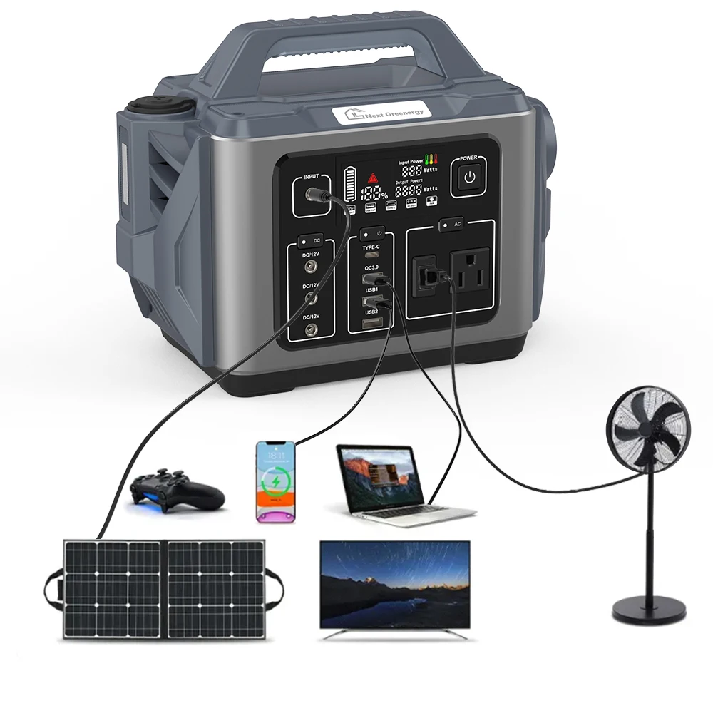 NextGreenergy 700W Battery Backup Outdoor Camping Lithium ion Energy Emergency 600 Watt Portable Power Station for Home outdoor
NextGreenergy 700W Battery Backup Outdoor Camping Lithium ion Energy Emergency 600 Watt Portable Power Station for Home outdoor