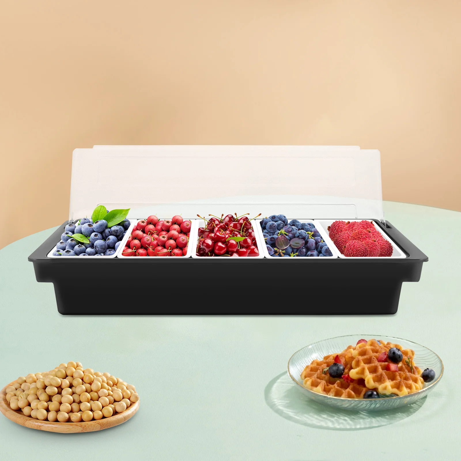 Контейнер для фруктов, барные инструменты, АБС-пластик, 3-х отделений, коробки для приправ, пищевой безопасный контейнер для сервировки еды
Контейнер для фруктов, барные инструменты, АБС-пластик, 3-х отделений, коробки для приправ, пищевой безопасный контейнер для сервировки еды