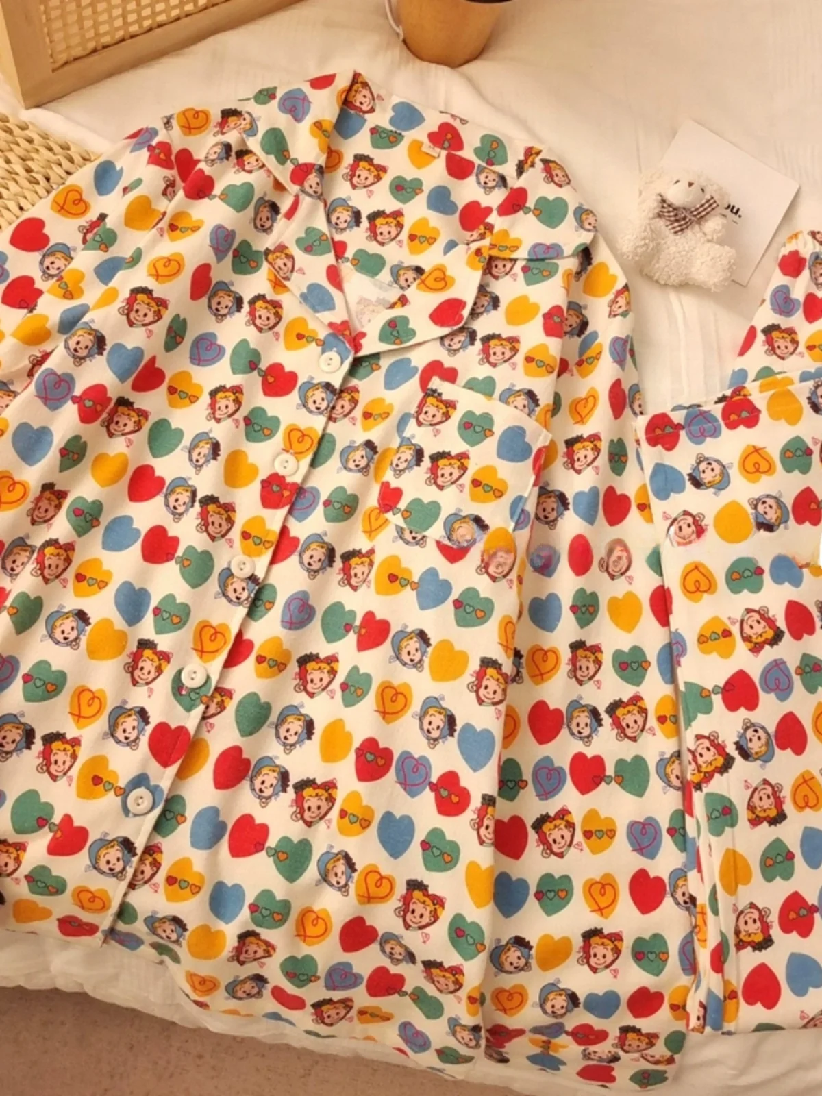 Large Size 300 Pounds Harada Mitsuru Printed Sleepwear Set Women's Spring Summer New Long Sleeve Long Pants Home Clothes Two-...
Large Size 300 Pounds Harada Mitsuru Printed Sleepwear Set Women's Spring Summer New Long Sleeve Long Pants Home Clothes Two-...