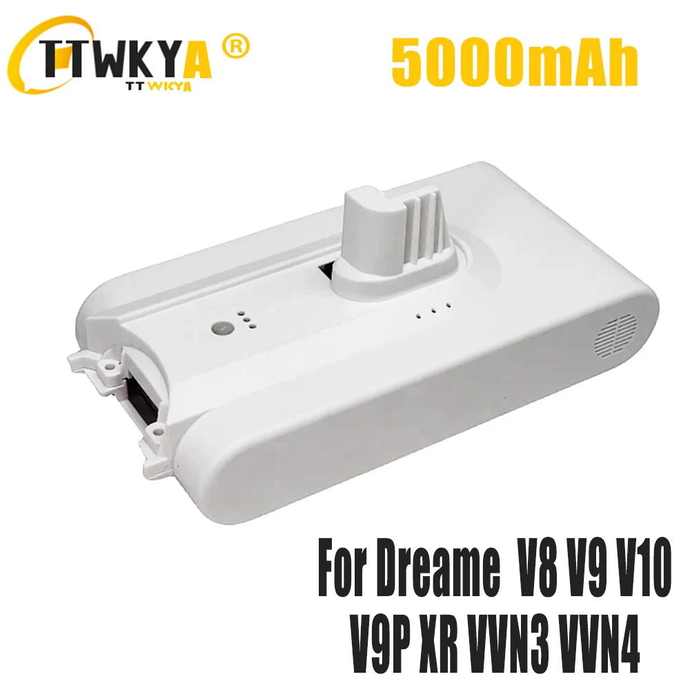 Original 5000mAh battery For Dreame V9 V9P XR V10 VVN3 VVN4 V8 Replacement Battery Handheld Cordless Vacuum Cleaner Accessory
Original 5000mAh battery For Dreame V9 V9P XR V10 VVN3 VVN4 V8 Replacement Battery Handheld Cordless Vacuum Cleaner Accessory