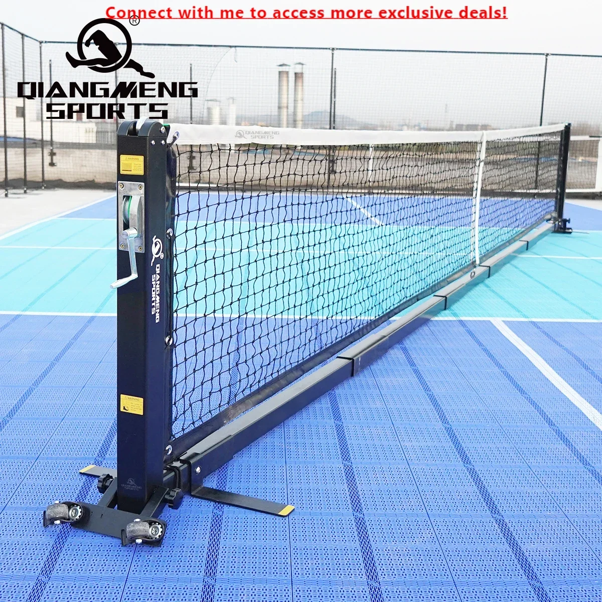 Professional Competition Pickleball Net Post Set, Indoor And Outdoor Movable Pickleball Post Moving Wheels Retractable
Professional Competition Pickleball Net Post Set, Indoor And Outdoor Movable Pickleball Post Moving Wheels Retractable
