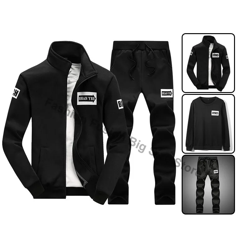 Men Sportwear Sets Fashion Autumn Spring Sporting Suit Sweatshirt +Sweatpants Mens Clothing 2 Pieces Sets Slim Tracksuit hoodies
Men Sportwear Sets Fashion Autumn Spring Sporting Suit Sweatshirt +Sweatpants Mens Clothing 2 Pieces Sets Slim Tracksuit hoodies