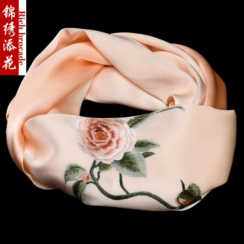 Suzhou Embroidery Scarf Female Handmade Gift Mother Long Cheongsam Embroidered Shawl
Suzhou Embroidery Scarf Female Handmade Gift Mother Long Cheongsam Embroidered Shawl