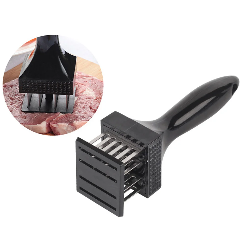 Stainless Steel Meat Tenderizer With Abs Handle For Left Right Hand Use Steak Chicken Pork Beef Needle Tool Kitchen Meat
Stainless Steel Meat Tenderizer With Abs Handle For Left Right Hand Use Steak Chicken Pork Beef Needle Tool Kitchen Meat