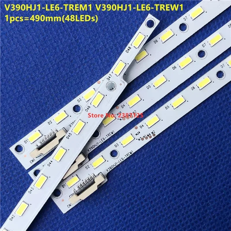 New 5PCS LED Backlight Strip for TX-39A400B 39A400E 39AS500B 39AS600B TC39A400B TC39A600B V390HJ1-LE6-TREM TX-L39EM5B TX-L39EM6E
New 5PCS LED Backlight Strip for TX-39A400B 39A400E 39AS500B 39AS600B TC39A400B TC39A600B V390HJ1-LE6-TREM TX-L39EM5B TX-L39EM6E