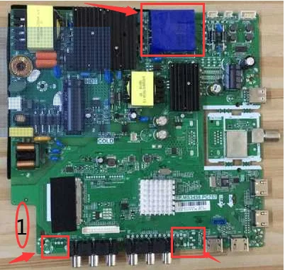 The original for TP.MS3458.PC757 4K 3-in-1 motherboard has 2 kinds of sockets
The original for TP.MS3458.PC757 4K 3-in-1 motherboard has 2 kinds of sockets