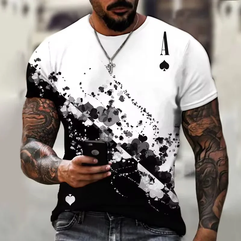 2025 Men's Casual Top 3D Printed Personalized Pattern Fashion Short Sleeve Beach T-shirt
2025 Men's Casual Top 3D Printed Personalized Pattern Fashion Short Sleeve Beach T-shirt