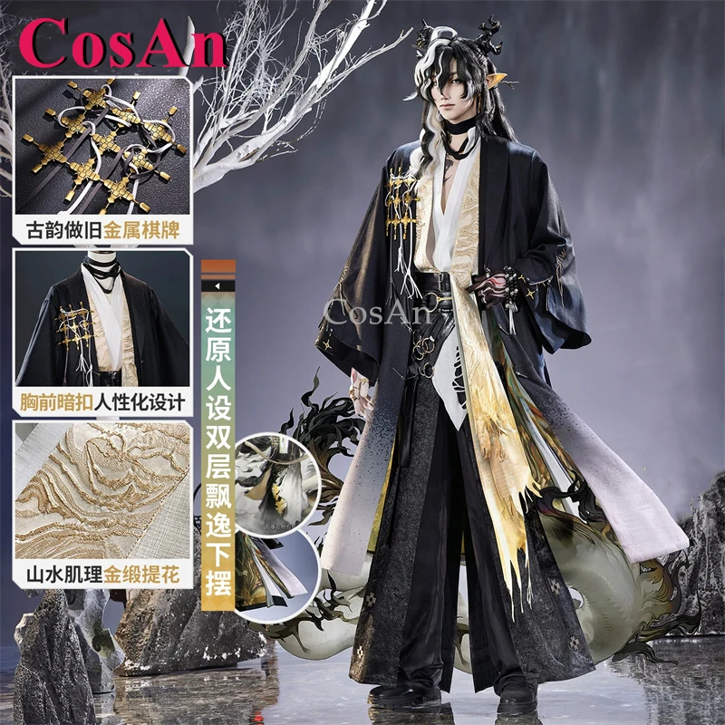 CosAn Game Arknights Wang Cosplay Costumes Handsome Fashion Combat Uniforms Full Set Men Activity Party Role Play Clothing S-XL
CosAn Game Arknights Wang Cosplay Costumes Handsome Fashion Combat Uniforms Full Set Men Activity Party Role Play Clothing S-XL