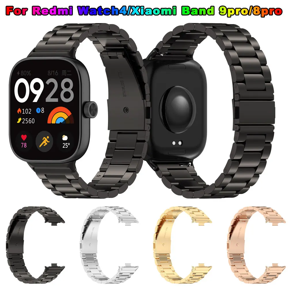Stainless Steel Watchband For Redmi Watch 5 strap SmartWatch Wristband Metal Bracelet Correa for Xiaomi Mi Band 8 pro 9Pro Strap
Stainless Steel Watchband For Redmi Watch 5 strap SmartWatch Wristband Metal Bracelet Correa for Xiaomi Mi Band 8 pro 9Pro Strap