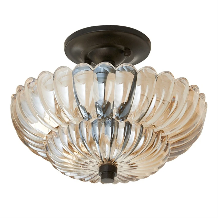 Brown glass shadeceiling lights American vintage bedroom living room balcony bathroom ceiling lamps lighting fixtures
Brown glass shadeceiling lights American vintage bedroom living room balcony bathroom ceiling lamps lighting fixtures